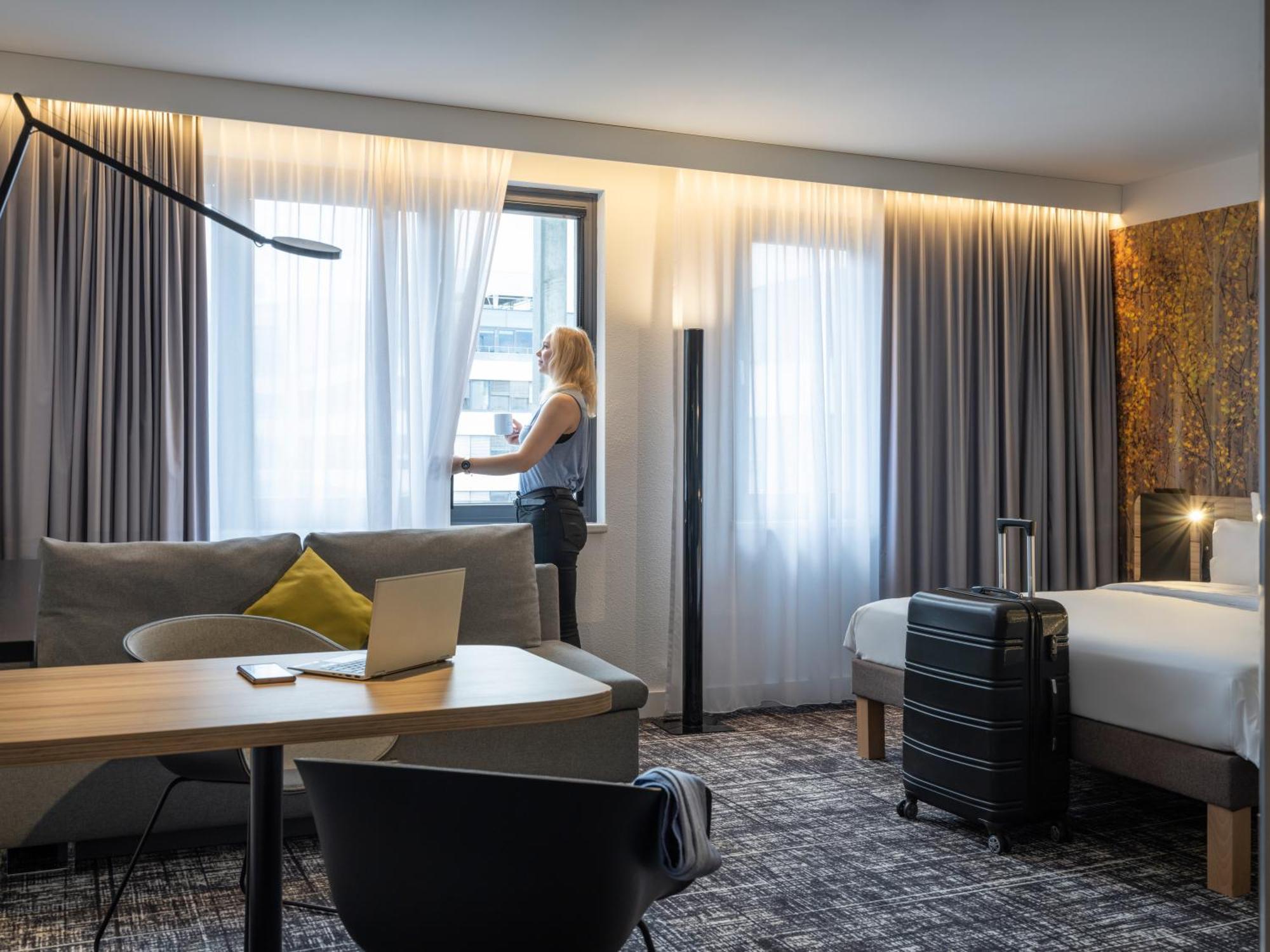Novotel Suites Wien City Donau Esterno foto